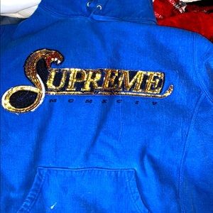 SUPREME MCM HOODIE